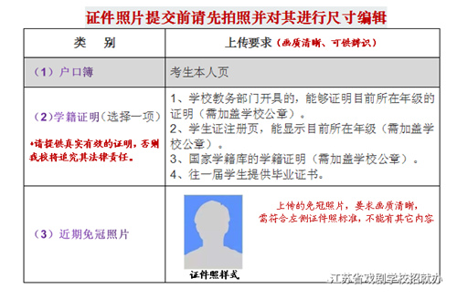 江苏省戏剧学校2021年招生简章